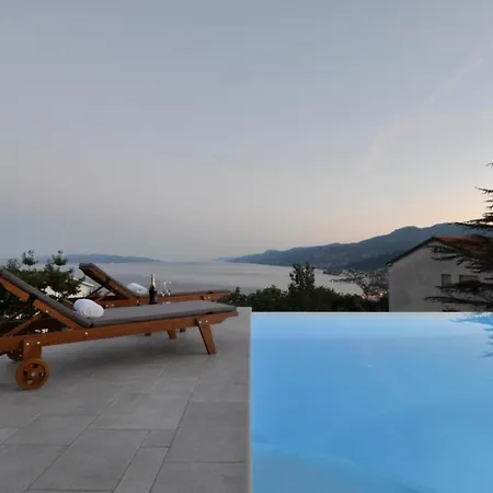 Ferienhaus In Rubesi Mit Privatem Pool Und Meerblick * Opatija